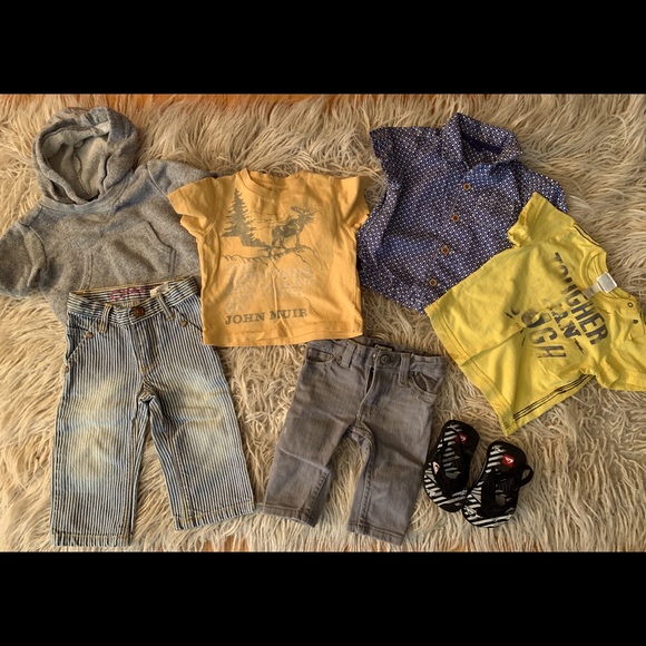 Baby Gap, Diesel, Aden + Anais, Peanut, Juicy, Osh Other - Lots of Newborn Baby Clothes (Boys + Unisex)